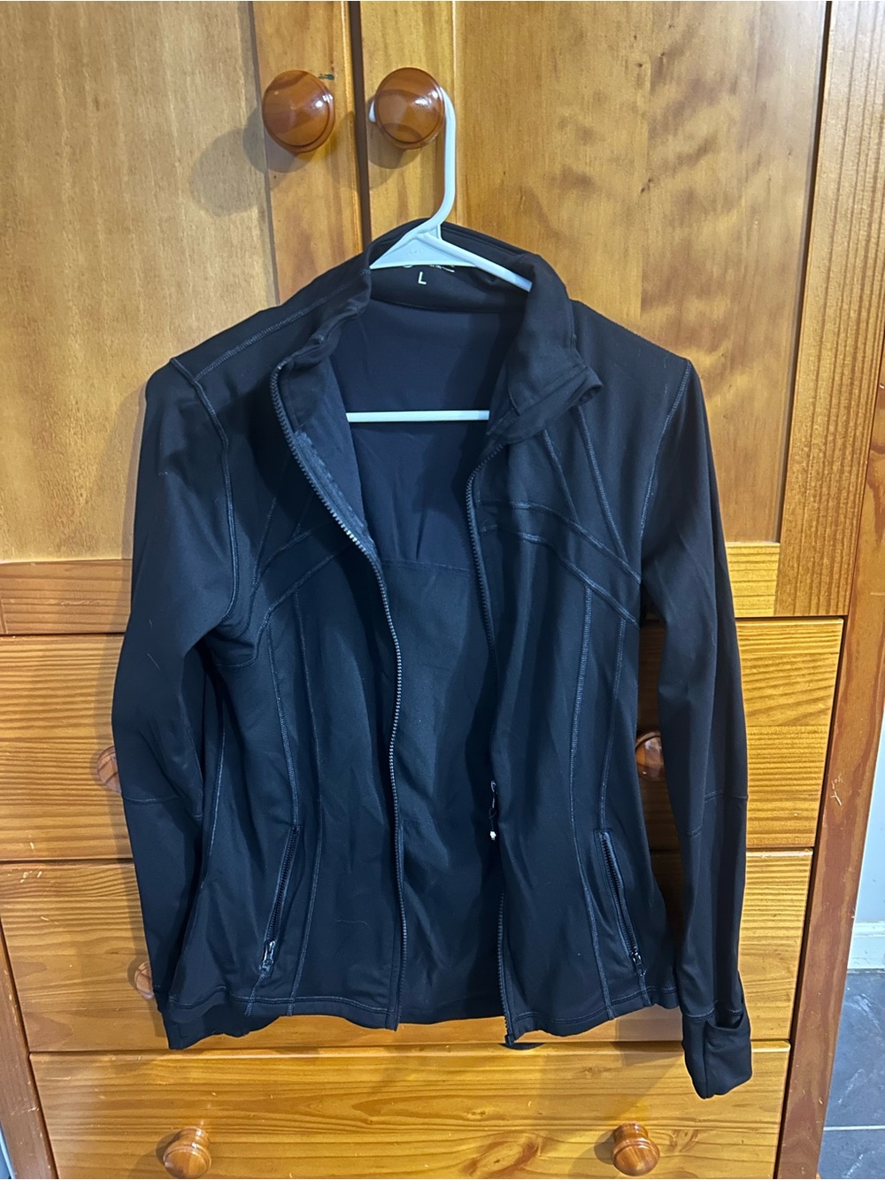 Queenieke Black Women’s Performance Zip Jacket